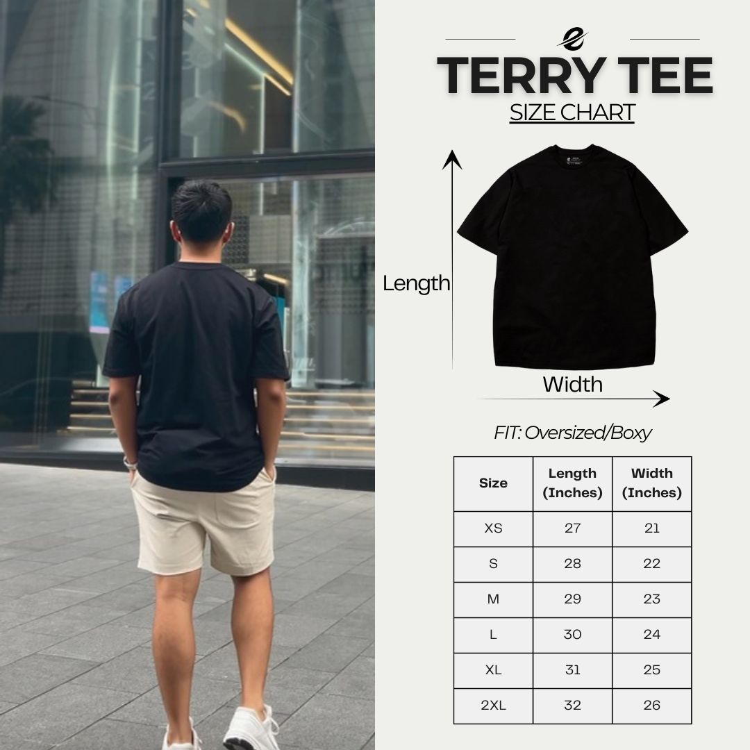 Oversized Fit Terry Tee