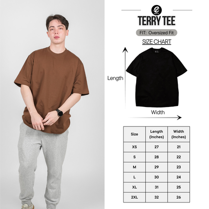 Oversized Fit Terry Tee