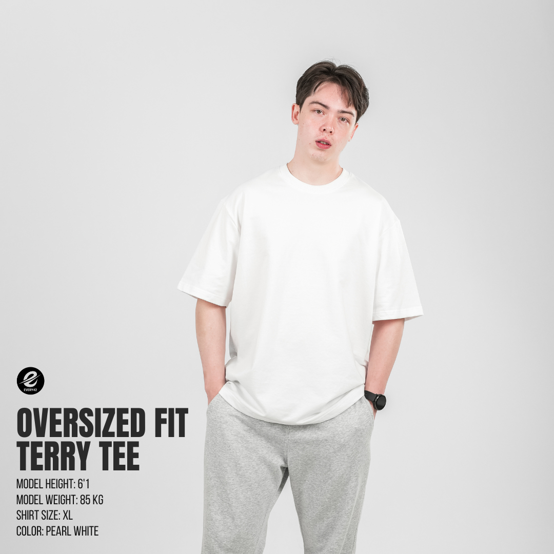Oversized Fit Terry Tee