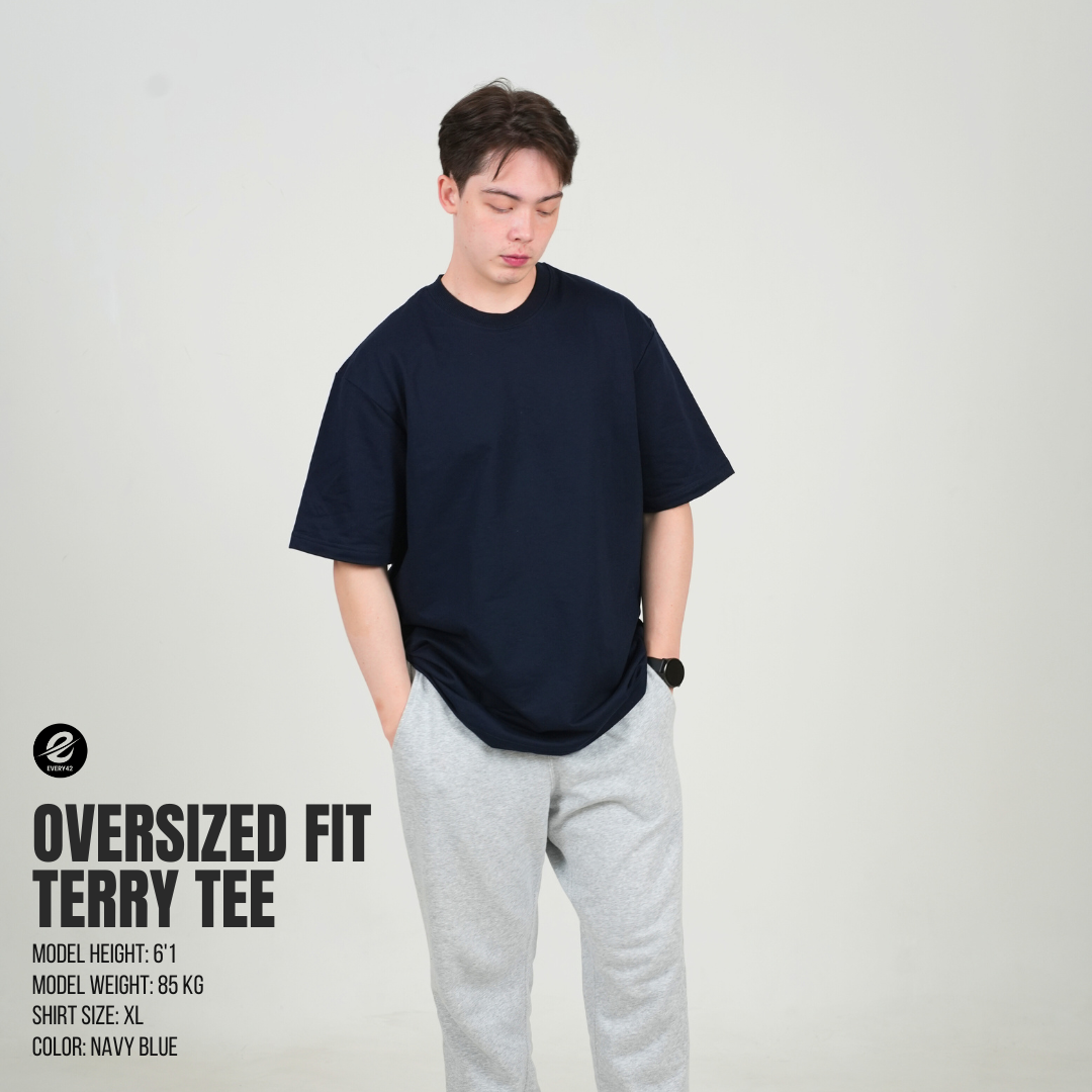Oversized Fit Terry Tee