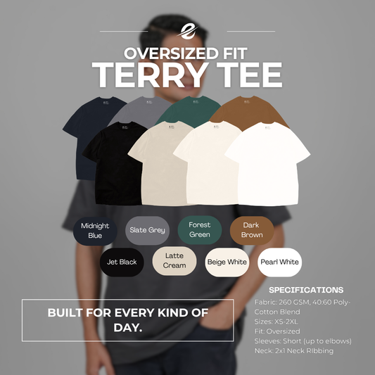 Oversized Fit Terry Tee