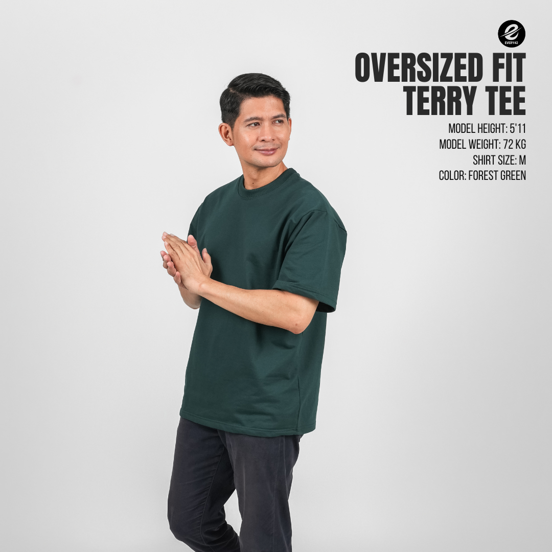 Oversized Fit Terry Tee