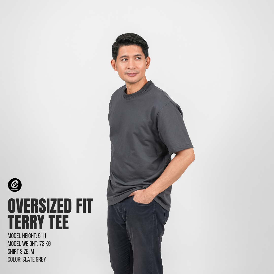 Oversized Fit Terry Tee