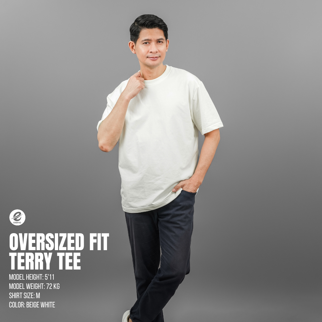 Oversized Fit Terry Tee