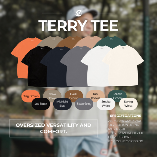 Oversized Fit Terry Tee