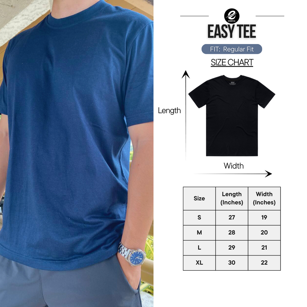Regular Fit Easy Tee – EVERY42