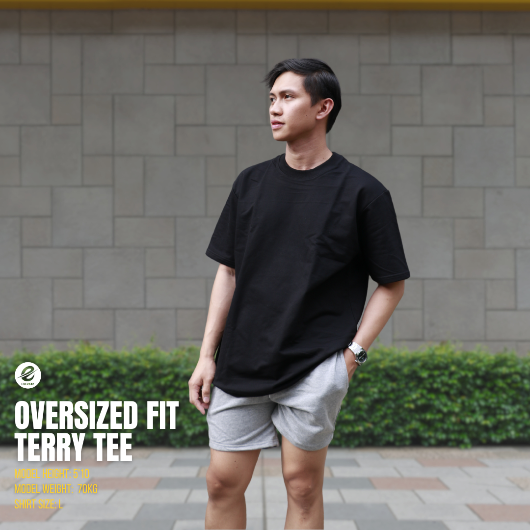 Oversized Fit Terry Tee