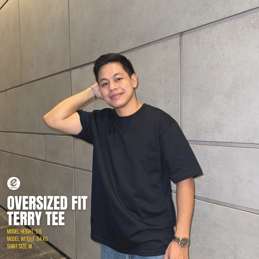 Oversized Fit Terry Tee