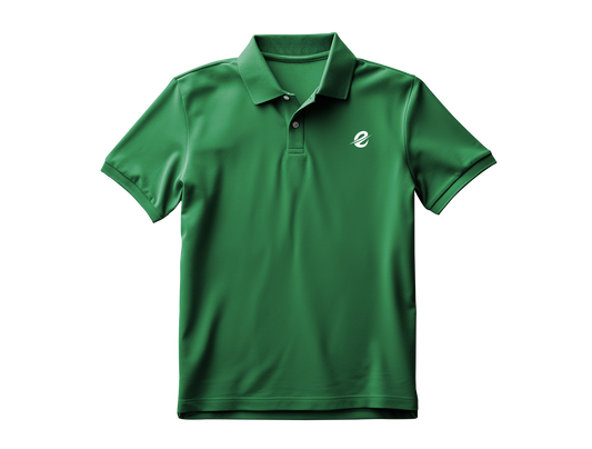 Muscle Fit Active Polo with E42 Logo