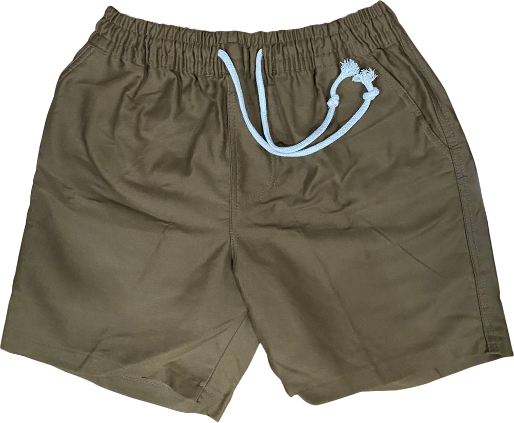 Cotton Twill Easy Shorts