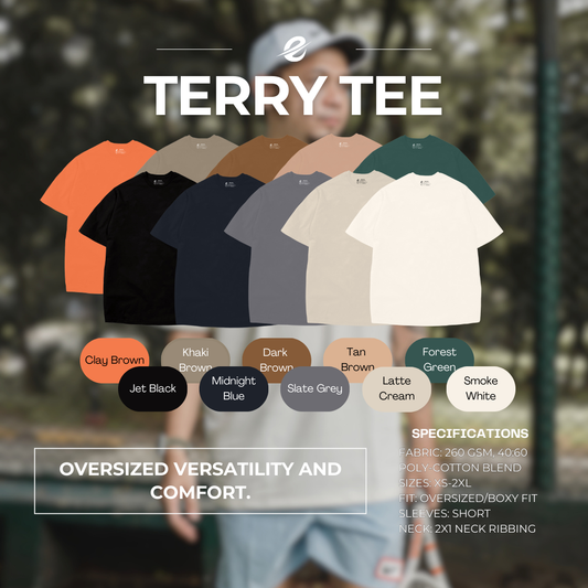 Oversized Fit Terry Tee