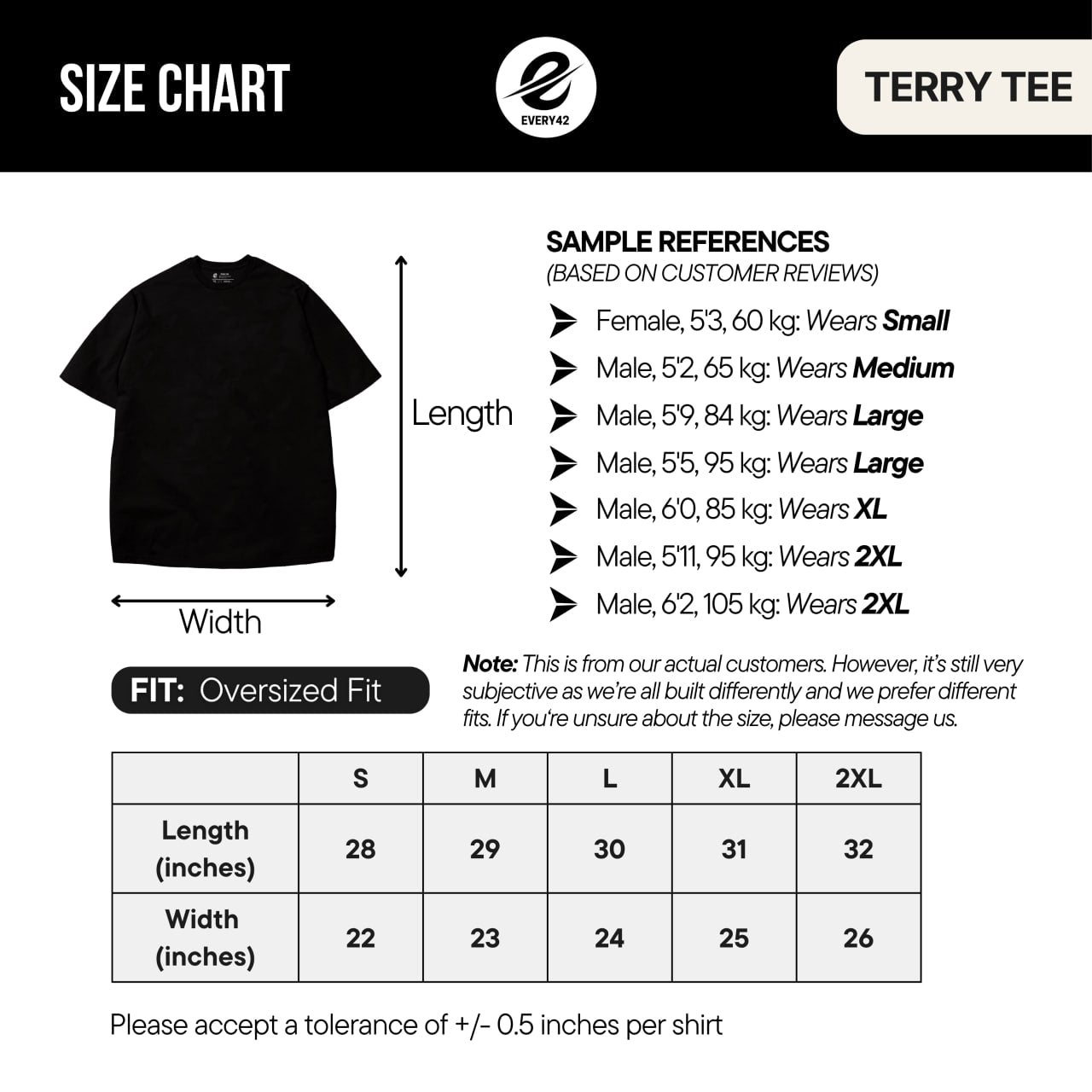 Oversized Terry Tee